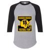 Unisex Three-Quarter Raglan Sleeve Baseball Jersey T-Shirt Thumbnail