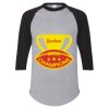 Unisex Three-Quarter Raglan Sleeve Baseball Jersey T-Shirt Thumbnail