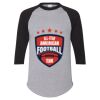 Unisex Three-Quarter Raglan Sleeve Baseball Jersey T-Shirt Thumbnail