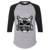 Unisex Three-Quarter Raglan Sleeve Baseball Jersey T-Shirt Thumbnail