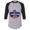 Unisex Three-Quarter Raglan Sleeve Baseball Jersey T-Shirt Thumbnail