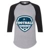 Unisex Three-Quarter Raglan Sleeve Baseball Jersey T-Shirt Thumbnail