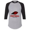 Unisex Three-Quarter Raglan Sleeve Baseball Jersey T-Shirt Thumbnail