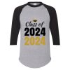 Unisex Three-Quarter Raglan Sleeve Baseball Jersey T-Shirt Thumbnail