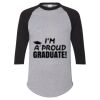 Unisex Three-Quarter Raglan Sleeve Baseball Jersey T-Shirt Thumbnail