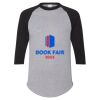 Unisex Three-Quarter Raglan Sleeve Baseball Jersey T-Shirt Thumbnail