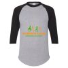 Unisex Three-Quarter Raglan Sleeve Baseball Jersey T-Shirt Thumbnail