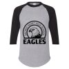 Unisex Three-Quarter Raglan Sleeve Baseball Jersey T-Shirt Thumbnail