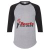 Unisex Three-Quarter Raglan Sleeve Baseball Jersey T-Shirt Thumbnail