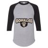 Unisex Three-Quarter Raglan Sleeve Baseball Jersey T-Shirt Thumbnail