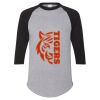 Unisex Three-Quarter Raglan Sleeve Baseball Jersey T-Shirt Thumbnail