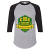 Unisex Three-Quarter Raglan Sleeve Baseball Jersey T-Shirt Thumbnail