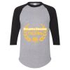 Unisex Three-Quarter Raglan Sleeve Baseball Jersey T-Shirt Thumbnail