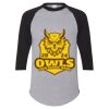 Unisex Three-Quarter Raglan Sleeve Baseball Jersey T-Shirt Thumbnail