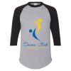 Unisex Three-Quarter Raglan Sleeve Baseball Jersey T-Shirt Thumbnail