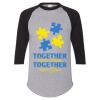 Unisex Three-Quarter Raglan Sleeve Baseball Jersey T-Shirt Thumbnail