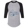 Unisex Three-Quarter Raglan Sleeve Baseball Jersey T-Shirt Thumbnail