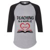 Unisex Three-Quarter Raglan Sleeve Baseball Jersey T-Shirt Thumbnail