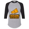Unisex Three-Quarter Raglan Sleeve Baseball Jersey T-Shirt Thumbnail