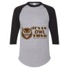 Unisex Three-Quarter Raglan Sleeve Baseball Jersey T-Shirt Thumbnail