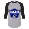 Unisex Three-Quarter Raglan Sleeve Baseball Jersey T-Shirt Thumbnail