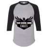 Unisex Three-Quarter Raglan Sleeve Baseball Jersey T-Shirt Thumbnail
