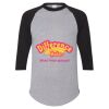 Unisex Three-Quarter Raglan Sleeve Baseball Jersey T-Shirt Thumbnail