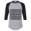 Unisex Three-Quarter Raglan Sleeve Baseball Jersey T-Shirt Thumbnail