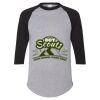 Unisex Three-Quarter Raglan Sleeve Baseball Jersey T-Shirt Thumbnail