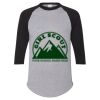Unisex Three-Quarter Raglan Sleeve Baseball Jersey T-Shirt Thumbnail
