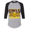 Unisex Three-Quarter Raglan Sleeve Baseball Jersey T-Shirt Thumbnail