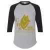 Unisex Three-Quarter Raglan Sleeve Baseball Jersey T-Shirt Thumbnail