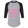Unisex Three-Quarter Raglan Sleeve Baseball Jersey T-Shirt Thumbnail