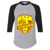 Unisex Three-Quarter Raglan Sleeve Baseball Jersey T-Shirt Thumbnail