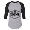 Unisex Three-Quarter Raglan Sleeve Baseball Jersey T-Shirt Thumbnail