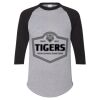 Unisex Three-Quarter Raglan Sleeve Baseball Jersey T-Shirt Thumbnail