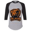 Unisex Three-Quarter Raglan Sleeve Baseball Jersey T-Shirt Thumbnail