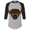 Unisex Three-Quarter Raglan Sleeve Baseball Jersey T-Shirt Thumbnail