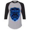 Unisex Three-Quarter Raglan Sleeve Baseball Jersey T-Shirt Thumbnail