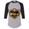 Unisex Three-Quarter Raglan Sleeve Baseball Jersey T-Shirt Thumbnail