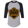 Unisex Three-Quarter Raglan Sleeve Baseball Jersey T-Shirt Thumbnail