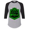 Unisex Three-Quarter Raglan Sleeve Baseball Jersey T-Shirt Thumbnail