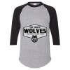 Unisex Three-Quarter Raglan Sleeve Baseball Jersey T-Shirt Thumbnail