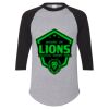 Unisex Three-Quarter Raglan Sleeve Baseball Jersey T-Shirt Thumbnail