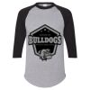 Unisex Three-Quarter Raglan Sleeve Baseball Jersey T-Shirt Thumbnail