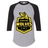Unisex Three-Quarter Raglan Sleeve Baseball Jersey T-Shirt Thumbnail