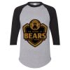 Unisex Three-Quarter Raglan Sleeve Baseball Jersey T-Shirt Thumbnail