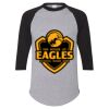 Unisex Three-Quarter Raglan Sleeve Baseball Jersey T-Shirt Thumbnail