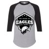 Unisex Three-Quarter Raglan Sleeve Baseball Jersey T-Shirt Thumbnail