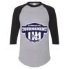 Unisex Three-Quarter Raglan Sleeve Baseball Jersey T-Shirt Thumbnail